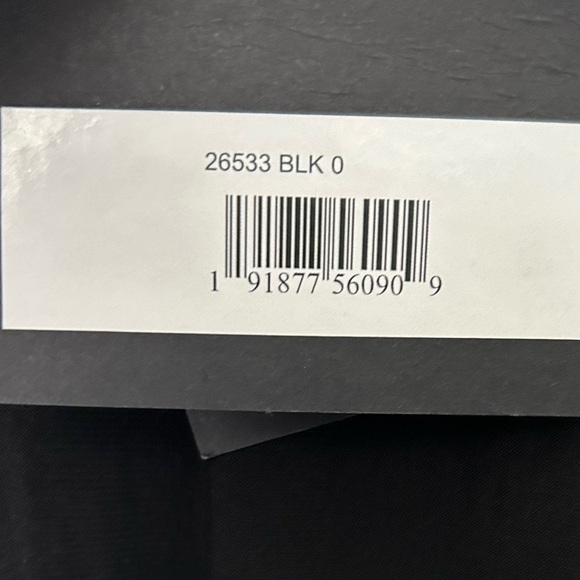 Mac Duggal 26533 NWOT HIGH SLIT HALTER GOWN W/ RHINESTONE ACCENTS - Picture 6 of 8